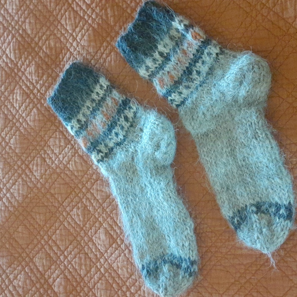 Handmade Wool Socks - Picture 2 of 8